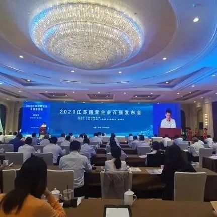 江苏民营企业200强、制造业100强、创新100强榜单出炉