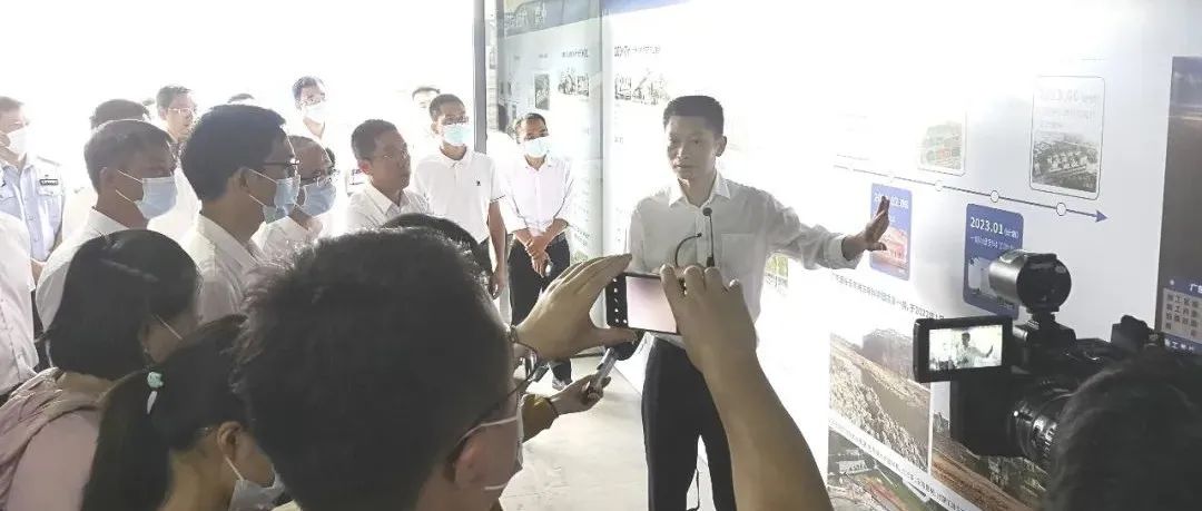 三水区委书记、区长李军率队莅临广东医谷•云东海生命科学园考察指导重点项目建设工作