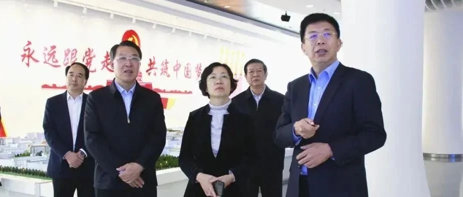 市领导到高新区调研经济社会发展和干部作风大改进工作