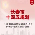 一图读懂 | 长春市“十四五”规划纲要