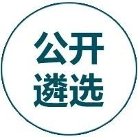 关于公开遴选绍兴名士乡人才发展有限公司董事长人选的公告