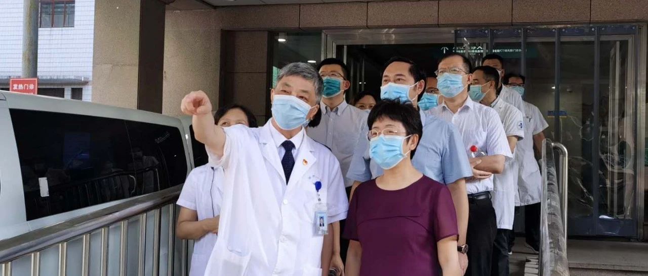 国家卫生健康委发展研究中心主任傅卫一行来湖调研