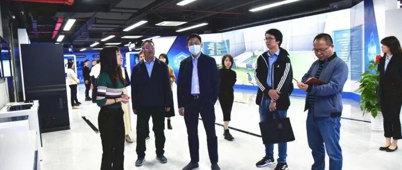 市委宣传部副部长楼卫东莅临福州高新区调研