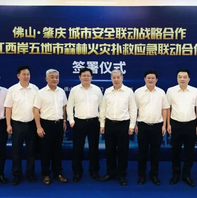 全国首创！佛山打造跨城市安全合作范本