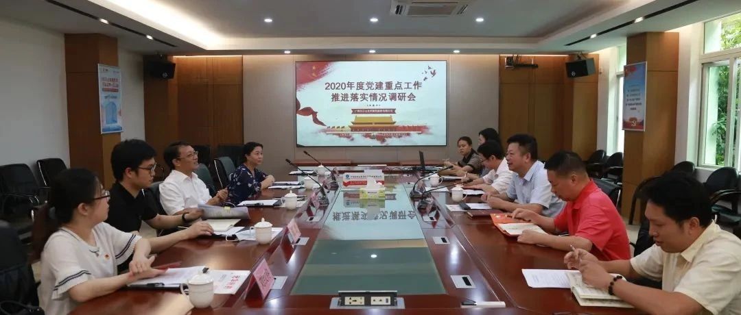 广药集团党委副书记雷宣云一行到白云山光华公司调研2020年度党建重点工作