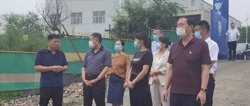 市人大常委会副主任李涛来高新区调研包保项目进展情况