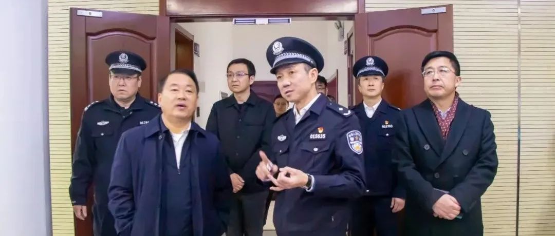 青岛市副市长、市公安局局长隋汝文来高新区调研