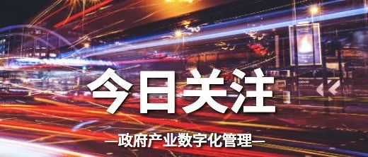 “十四五”开局之年，政府该如何推进产业数字化管理？