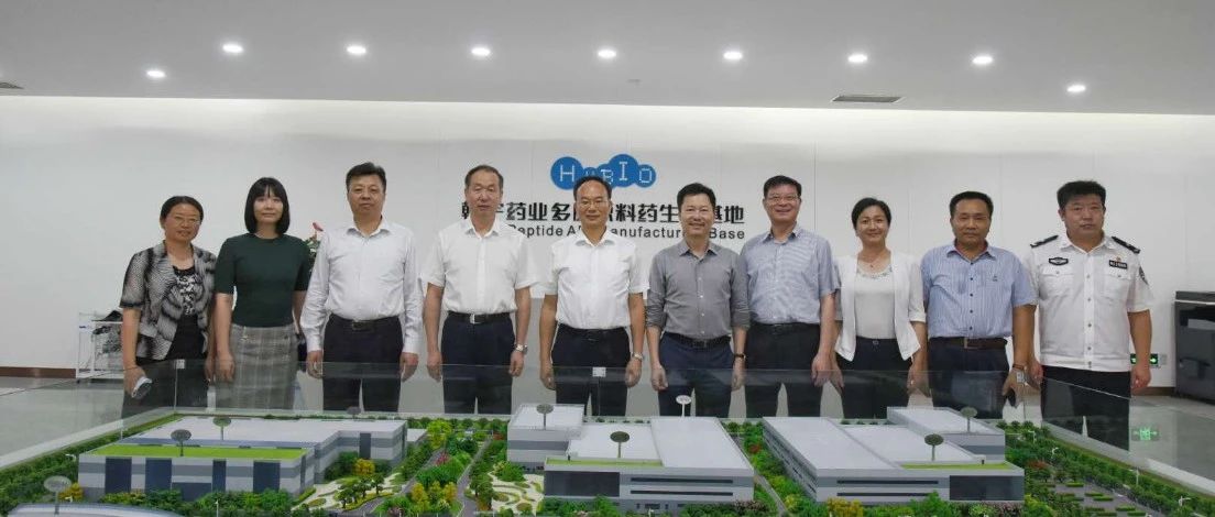 湖北省副省长徐文海一行莅临翰宇药业武汉公司指导疫后重振工作