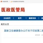 关于印发第二批符合县医院医疗服务能力推荐标准县医院名单的通知