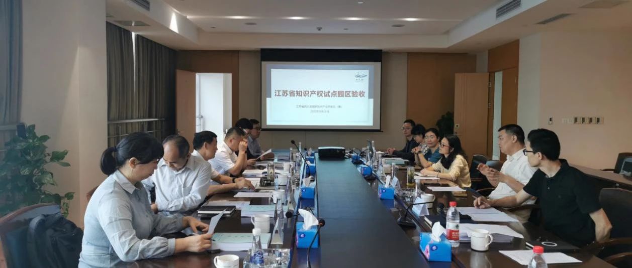 江苏省西太湖高新技术产业开发区（筹） 顺利通过省级知识产权试点园区验收