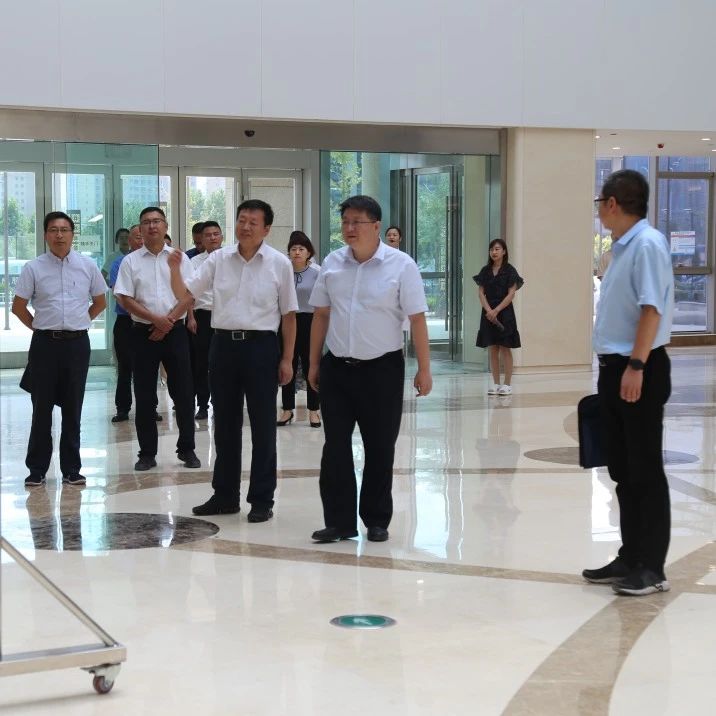 兰州市政府国资委主任姜晓东莅调研兰州离子项目