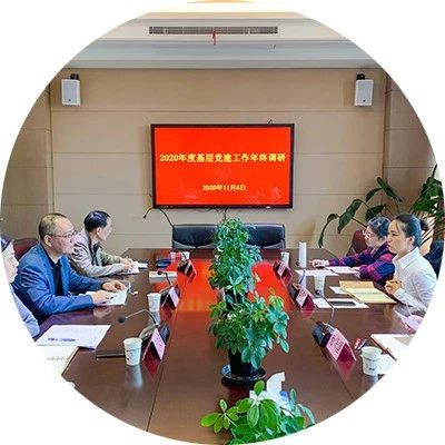 工作动态丨党建引领聚合力 产业发展激活力——区委组织部来我委调研2020年度基层党建工作