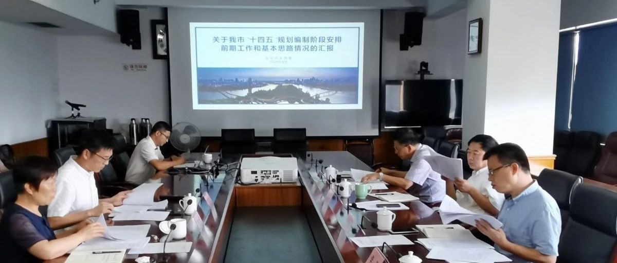 市人大常委会陈志身副主任专题调研“十四五”规划编制工作