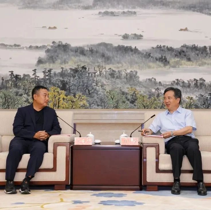 周江勇会见刘国梁一行，商讨加强深度合作、举办更多高端赛事