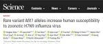 Science | 华大科技助力中山大学公共卫生学院（深圳）发表H7N9禽流感研究新成果