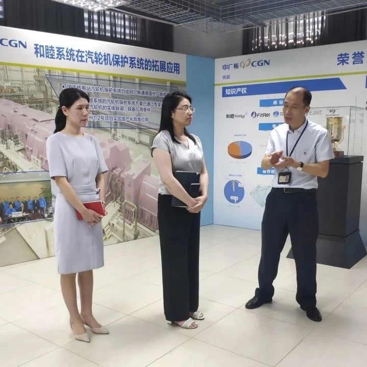 【重要动态】区经委主任林艺赴上海中广核工程技术公司调研